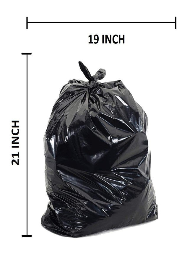 Ci C I Garbage Bags 19 X 21 Inches (Medium) 120 Bags (4 Packets) Dustbin Bag/Trash Bag - Black Color - Image 2
